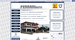 Desktop Screenshot of ferrariauto.it