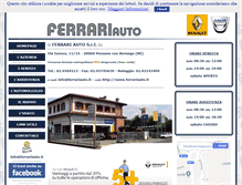 Tablet Screenshot of ferrariauto.it
